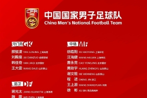 徐彬入选感言：从零基础到入选国足，离不开教练队友的指导和帮助