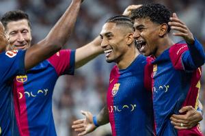 世体：巴萨今年战绩12胜3平，将带着良好的状态迎战本菲卡