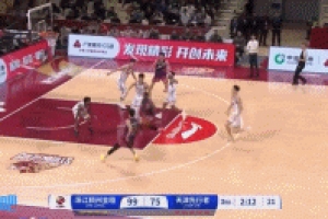 火力压制！刘泽一连续上篮得手后王奕博进三分 浙江轰15-2攻击波