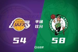 🔥高手过招！詹姆斯14+8+7 塔图姆22分 绿军半场反超湖人4分！