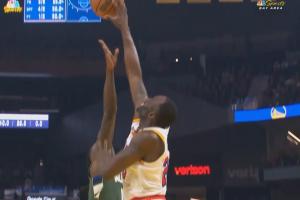 😳变身DPOY？？追梦2帽字母哥后再帽普林斯！半节3帽！