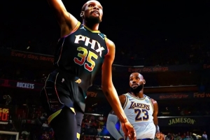 杜兰特面对NBA每支球队皆砍40+ 历史唯二&比肩詹姆斯