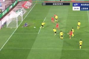 这球漂亮！19岁李新翔一条龙单挑防线破门，海港生涯处子球！