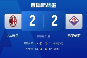 孔塞桑上任后米兰有13场比赛先丢球落后，最终战绩为6胜1平6负