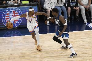 NBA彩经：森林狼双核受限 雷霆轻松过关晋级总决赛