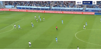 新鹏城1-0领先三镇！姜至鹏抢断+过人+直塞一气呵成，列昂索破门