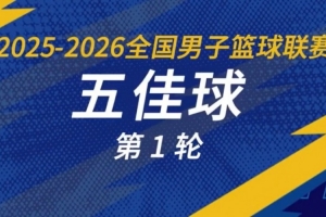 无限 我的城｜2025-2026赛季NBL常规赛第一轮五佳球