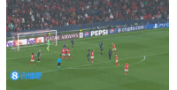 本菲卡2-1反超皇马！琼阿梅尼拽倒奥塔门迪送点，帕夫利季斯点射