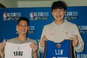 林书豪晒全明星照：很高兴再次回到LA 见到许多老朋友真是太好了