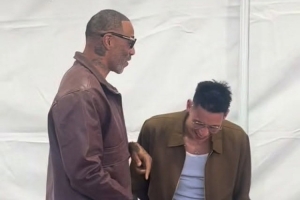 都是哥们！肯扬·马丁晒与书豪相谈甚欢动态：人都会成长 会反思