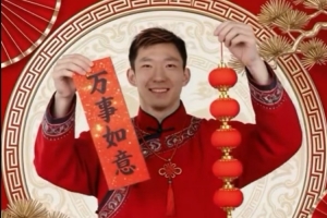周琦视频拜年：如今我不再执着大魔王的标签 更专注于责任和担当