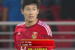 让一追三！2014年友谊赛中国男足3-1科威特！武磊超车单刀破门！