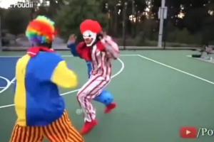 🤣俩小丑🤡👉网友恶搞法国vs克罗地亚的点球大战