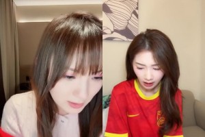 王大雷黄油手，美女主播捂脸不敢相信😔