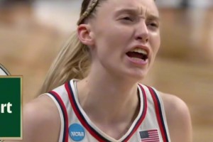 今年参加WNBA选秀大会！NCAA锦标赛甜蜜16强：佩奇轰下40分集锦！