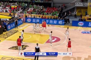 震惊，这球也能进！😱许钟豪翻身后仰远距离中投打板压哨命中！
