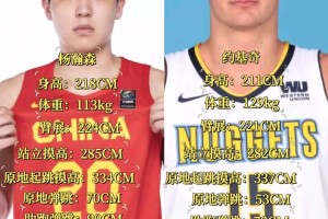 约基奇第41位被选中！杨瀚森未来能达到约老师几成高度？