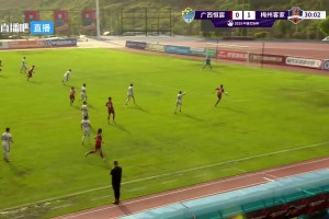 广西恒宸1-1扳平比分！郭梓承门前包抄破门