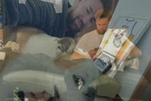 我会万分想念你！克莱社媒深情告别Rocco😭😭