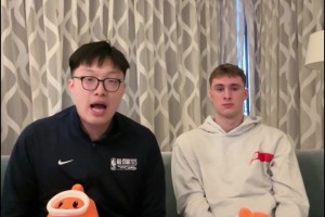 此前弗拉格评价杨瀚森：手活技术很好 在NBA会有很大的成就