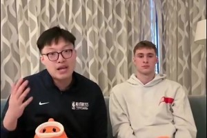 👍弗拉格此前评价杨瀚森：手活技术很好，在NBA会有很大成就