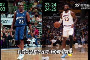 全方位对比！40岁的乔丹与40岁的詹姆斯，究竟谁更强？