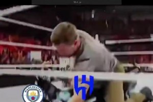 吃饭千万别看！网友恶搞利雅得新月4-3曼城🤣