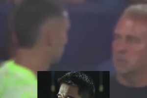 我太想进步了啊！慢镜头看费兰为弗里克擦汗，后者被逗大笑不止！