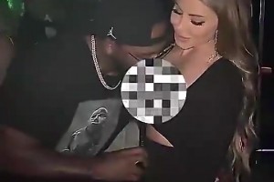 如今已分手！乔丹儿子此前给皮蓬前妻过生日，不停地亲吻她胸部！