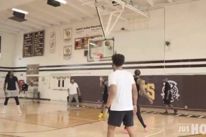 NBA球员训练时弹无虚发是真的！话说这仨有没可能凑一队呢🤔