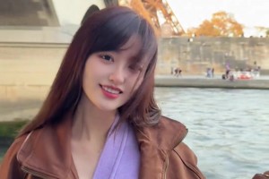 😍小七晒视频：我猜库里战胜文班，一定跟我在巴黎有关