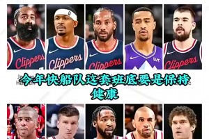徐静雨曾言：凭我看球20年经验，快船只要保持健康，季后赛没人能赢他们😂
