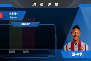 高中锋来了!小蜜蜂官宣1000万欧签18岁布鲁日中锋凯·弗罗!看集锦