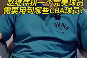 银河战队！赵继伟拼CBA完美球员：运球郭艾伦，球商杨瀚森！